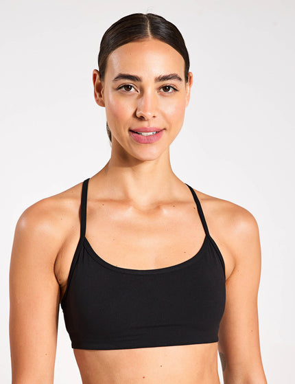 Vuori AllTheFeels Light Support Sports Bra - Blackimages1- The Sports Edit