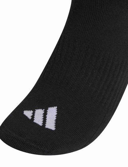 adidas 3-Stripes Cushioned Crew Socks 3 Pair Pack - Black/Whiteimages3- The Sports Edit
