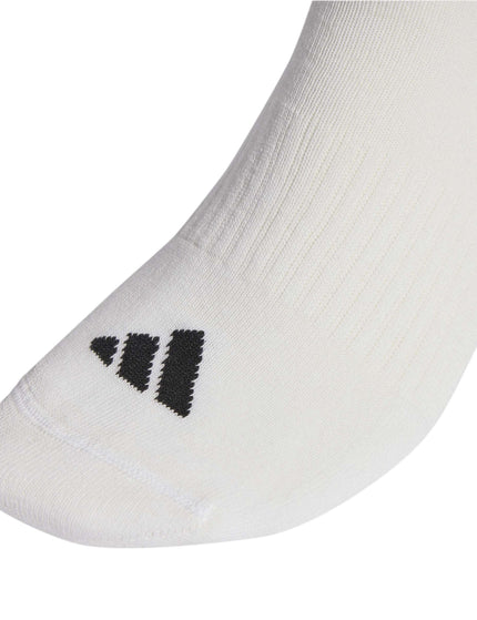 adidas 3-Stripes Cushioned Crew Socks 3 Pair Pack - White/Blackimages3- The Sports Edit