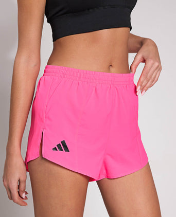 Adizero Essentials Running Short - Lucid Pink