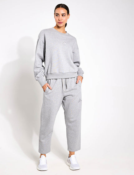 adidas ALL SZN Fleece Barrel Leg Joggers - Medium Grey Heatherimages4- The Sports Edit