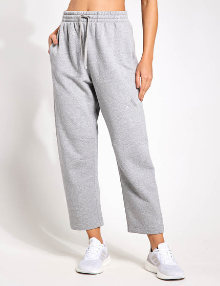 adidas ALL SZN Fleece Barrel Leg Joggers - Medium Grey Heatherimages1- The Sports Edit