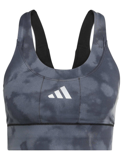 adidas adi365 Running Pocket Graphic Medium Support Bra - Blackimages6- The Sports Edit