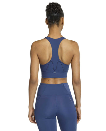 adi365 Running Pocket Medium Support Bra - Tech Indigo