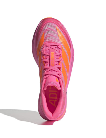 adidas Adizero Boston 13 Shoes - Lucid Pink/Lucid Orange/Iron Metallicimages5- The Sports Edit