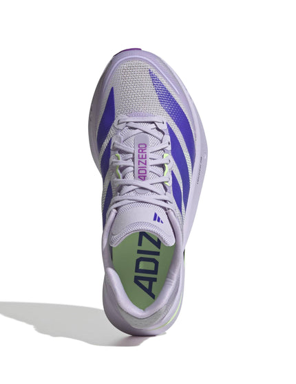 adidas Adizero Boston 13 Shoes - Purple Tint/Solar Purple/Green Sparkimages5- The Sports Edit