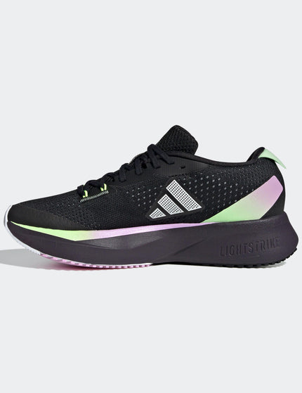 adidas Adizero SL Shoes - Core Black/Zero Metalic/Green Sparkimages2- The Sports Edit