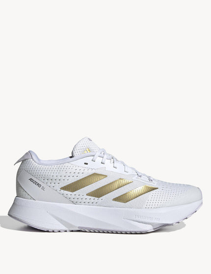 adidas Adizero SL Shoes - Cloud White/Gold Metallic/Dash Greyimages1- The Sports Edit