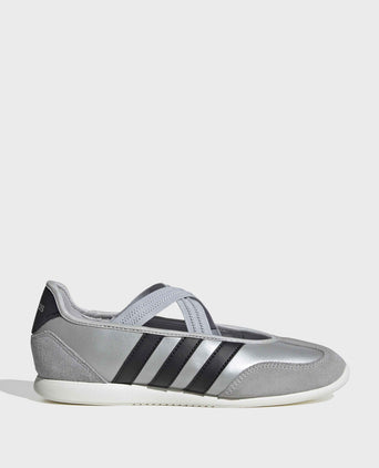 Barreda Mary Jane Shoes - Silver Metallic/Core Black/Off White