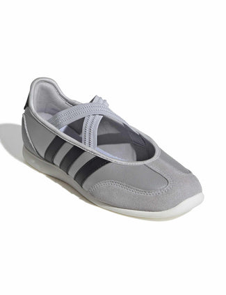 Barreda Mary Jane Shoes - Silver Metallic/Core Black/Off White