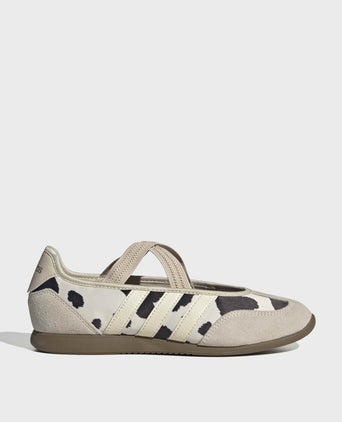 Barreda Mary Jane Shoes - Shadow Brown/Cream White/Aurora Coffee