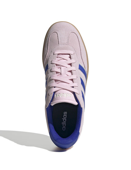 adidas Barreda Shoes - Clear Pink/Lucid Blue/Gumimages6- The Sports Edit