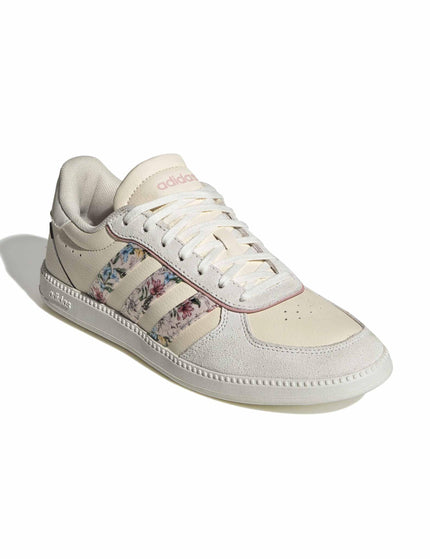 adidas Breaknet Sleek Shoes - Ecru Tint/Off Whiteimages2- The Sports Edit