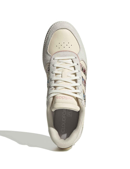 adidas Breaknet Sleek Shoes - Ecru Tint/Off Whiteimages5- The Sports Edit