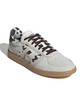 Breaknet Sleek Shoes - Off White/Dark Brown