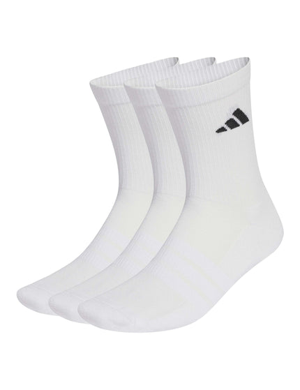 Cushioned Sportswear Crew Socks 3 Pair Pack - White/Black