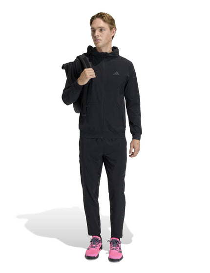 adidas "D4T Workout Full-Zip Hoodie - Blackimages5- The Sports Edit
