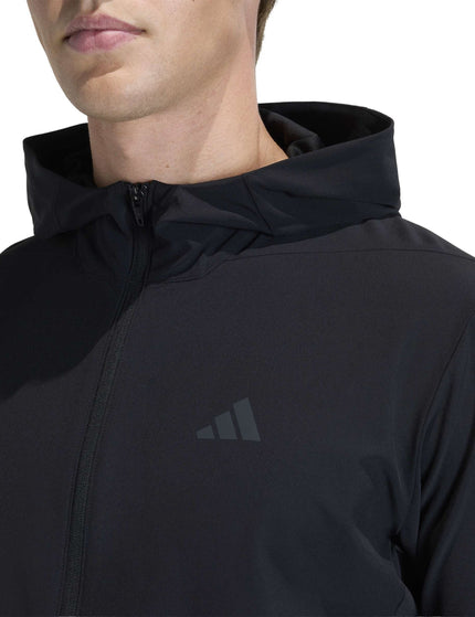 adidas "D4T Workout Full-Zip Hoodie - Blackimages3- The Sports Edit