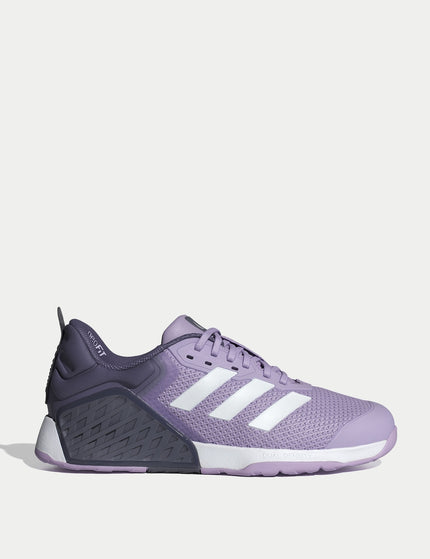 adidas Dropset 3 Strength Training Shoes - Powder Plum/Cloud White/Preloved Violetimages1- The Sports Edit
