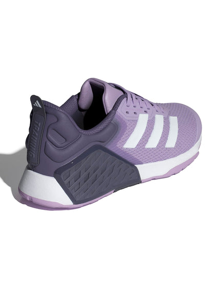adidas Dropset 3 Strength Training Shoes - Powder Plum/Cloud White/Preloved Violetimages3- The Sports Edit