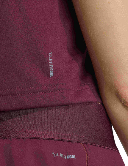 adidas Train Essentials Boxy Workout Tank Top - Maroonimages4- The Sports Edit