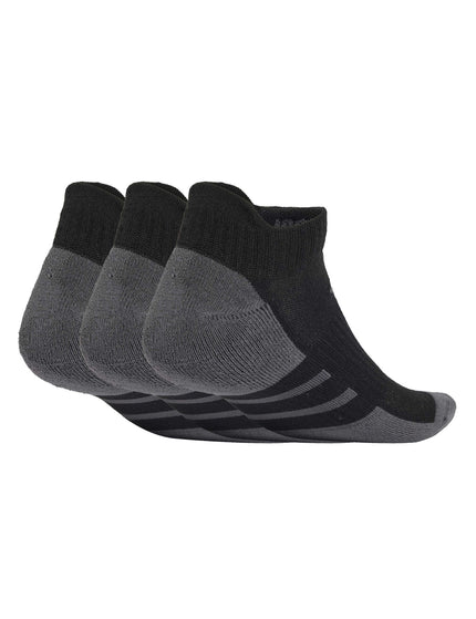 adidas Essentials Climacool Low Cut Socks 3 Pairs - Black/Grey Siximages2- The Sports Edit