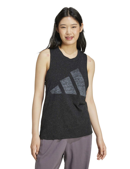 adidas Essentials Winners Tank Top - Black/Whiteimages1- The Sports Edit
