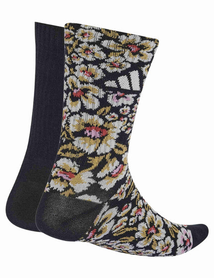 adidas adidas Farm Socks 2 Pair Pack - Multicolor/Black/Tactile Red/St Tropic Bloomimages2- The Sports Edit
