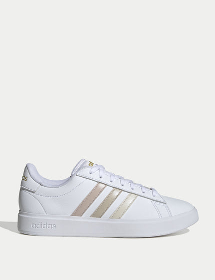 adidas Grand Court 2.0 Shoes - Cloud White/Wonder White/Wonder Beigeimages1- The Sports Edit