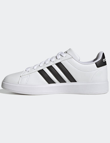 adidas Grand Court Cloudfoam Lifestyle Court Comfort Shoes - Cloud White/Core Blackimages4- The Sports Edit