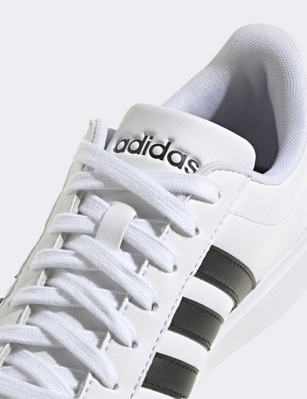 adidas Grand Court Cloudfoam Lifestyle Court Comfort Shoes - Cloud White/Core Blackimages7- The Sports Edit