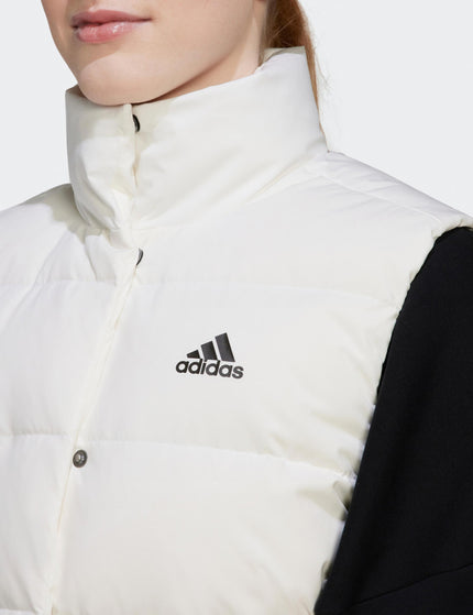 adidas Helionic Down Vest - Whiteimages4- The Sports Edit
