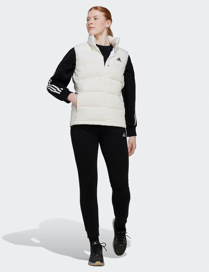 adidas Helionic Down Vest - Whiteimages6- The Sports Edit