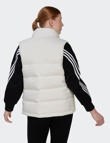 adidas Helionic Down Vest - Whiteimages3- The Sports Edit