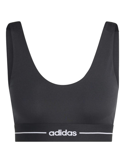 adidas Hyperglam Light Support Sports Bra - Blackimages6- The Sports Edit