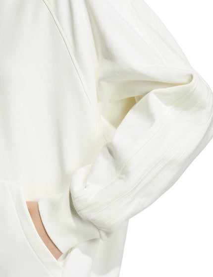 adidas adidas Kit 3-Stripes Hoodie - Off Whiteimages5- The Sports Edit