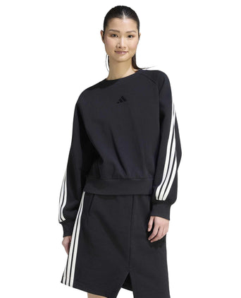 adidas Kit 3-Stripes Sweatshirt - Black/Off White