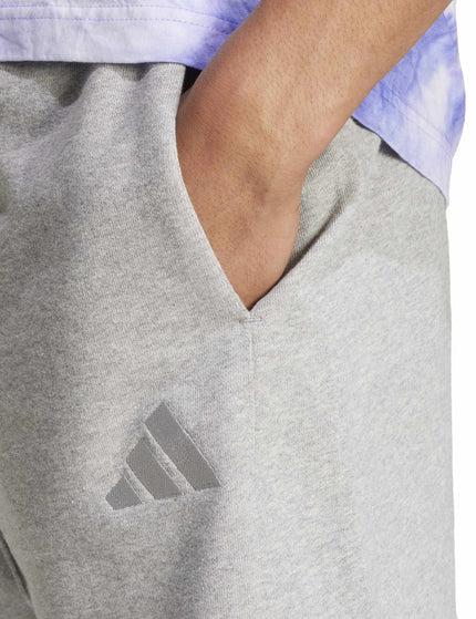 adidas All Szn French Terry Shorts - Medium Grey Heatherimages4- The Sports Edit