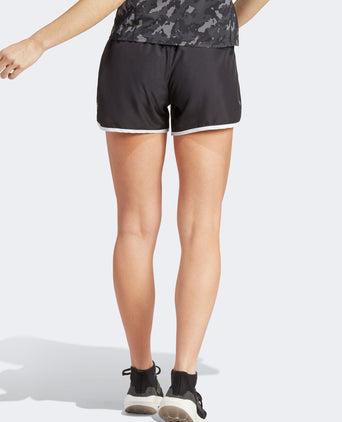 Marathon 20 Running Shorts - Black/White