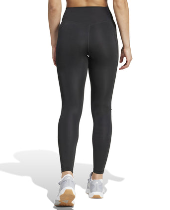 Optime Essentials Stash Pocket Full-Length Leggings - Black