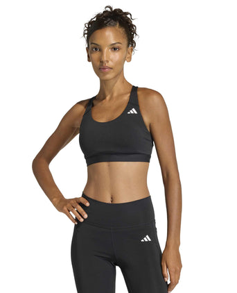 Optime Essentials Workout Medium Support Bra - Black