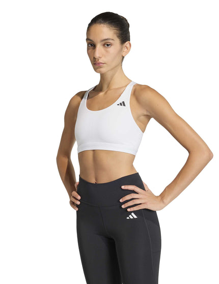 Optime Essentials Workout Medium Support Bra - White