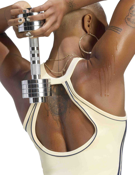 adidas adidas Originals Sport Leotard - Warm Vanillaimages4- The Sports Edit