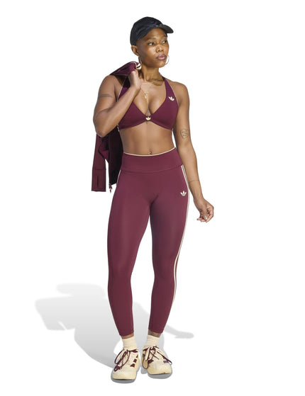 adidas adidas Originals Sport Superstar 7/8 Leggings - Maroonimages6- The Sports Edit