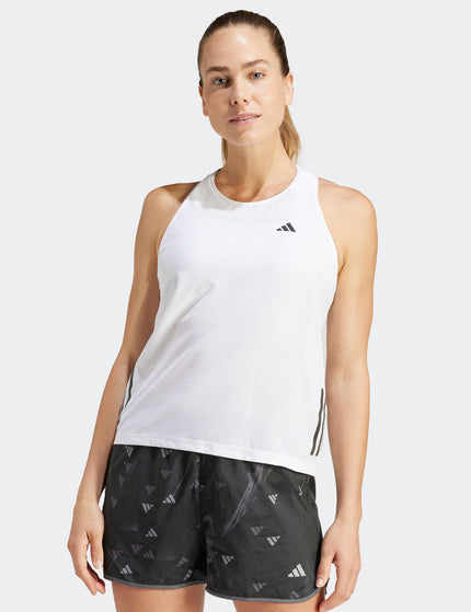 adidas Own The Run Tank Top - Whiteimages1- The Sports Edit
