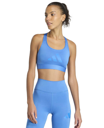 Powerreact Graphic Bra - Ray Blue