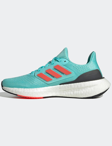 adidas Pureboost 23 Shoes - Flash Aqua/Bright Red/Crystal Whiteimages2- The Sports Edit