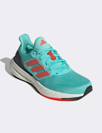 adidas Pureboost 23 Shoes - Flash Aqua/Bright Red/Crystal Whiteimages3- The Sports Edit