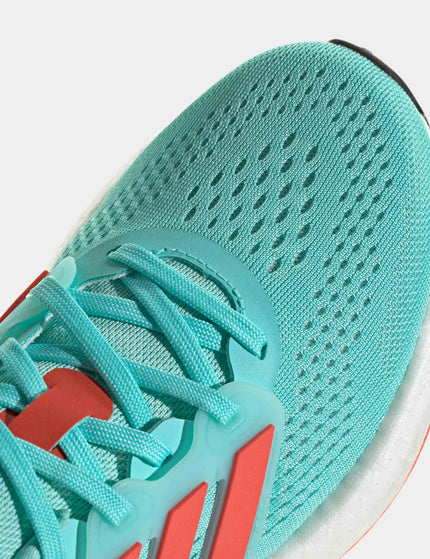 adidas Pureboost 23 Shoes - Flash Aqua/Bright Red/Crystal Whiteimages7- The Sports Edit