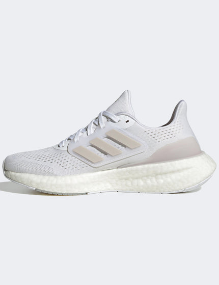adidas Pureboost 23 Shoes - Cloud White/Grey Two/Core Blackimages2- The Sports Edit